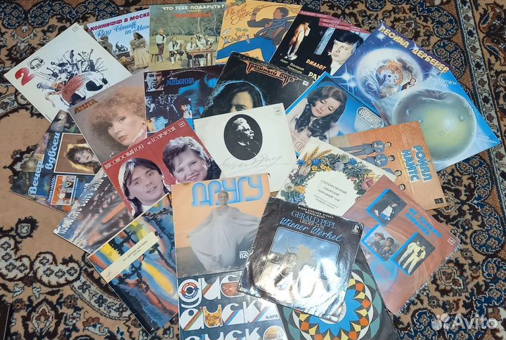 Пластинки 80шт