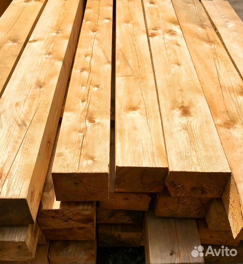 Брус из лиственницы строганный 90х140мм, гост и ту