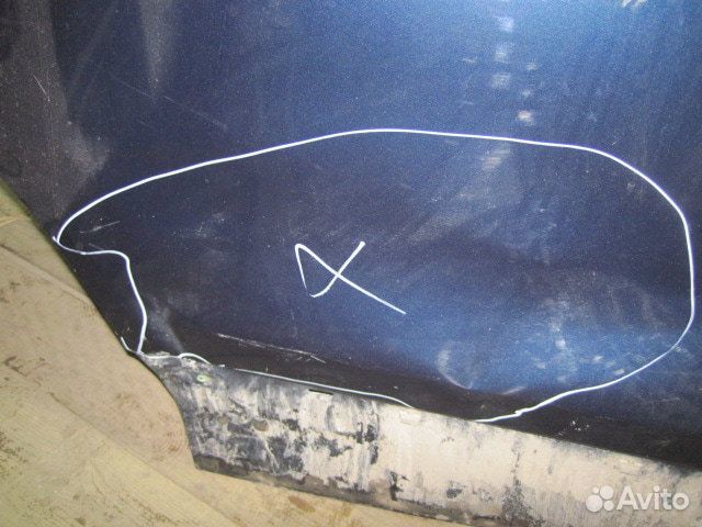 Б/У Б/У Дверь задняя правая, Porsche