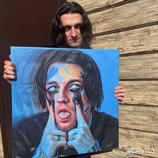 Портрет на холсте по фото