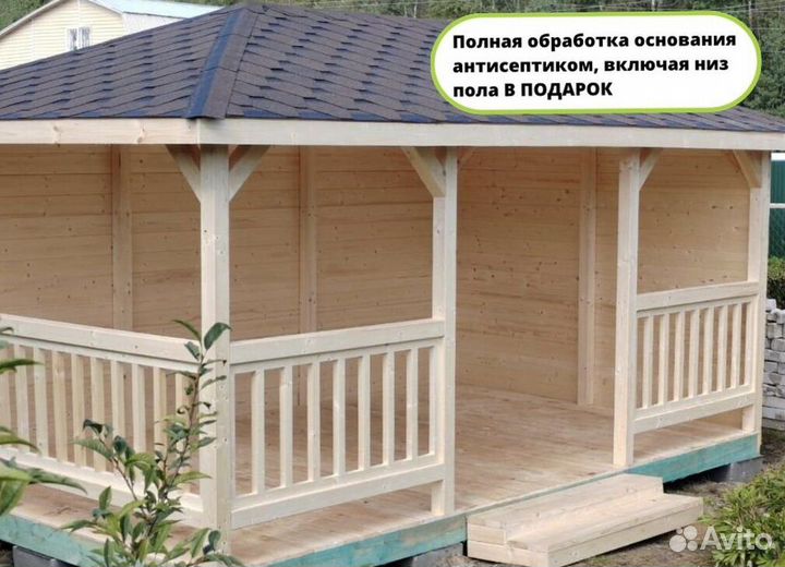 Деревянные беседки для дачи