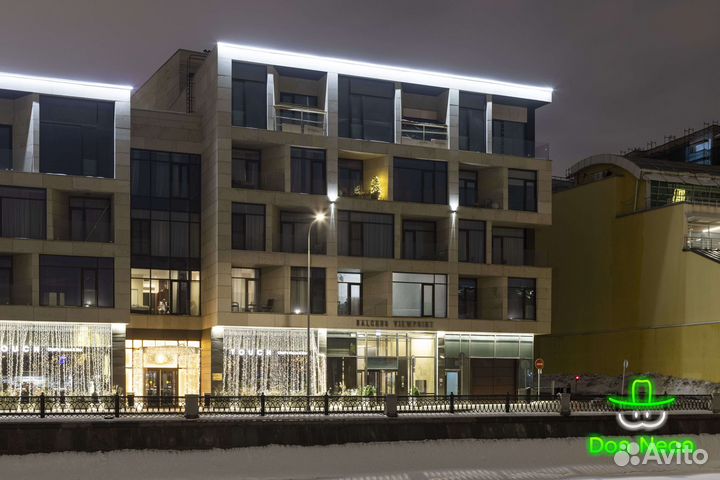 LED подсветка виллы