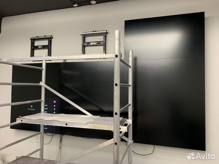 Монтаж и калибровка видеостен и проекторов