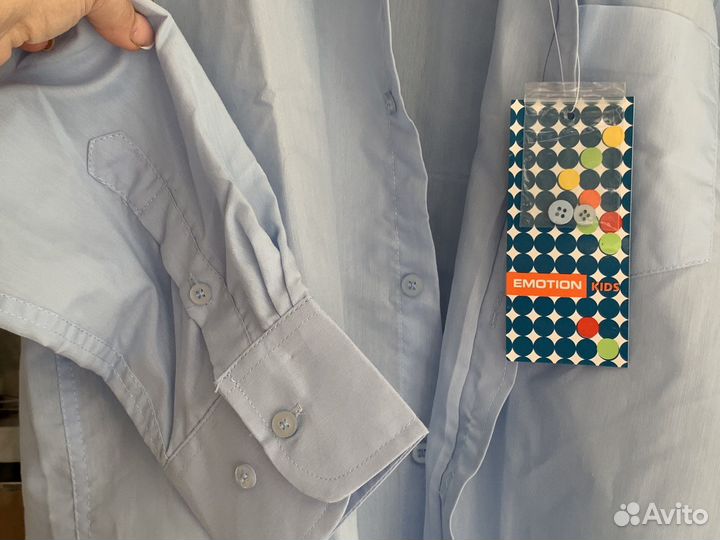 Рубашка школьная новая с бирками рост 152 см