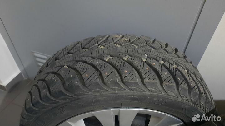 Колеса в сборе r16 зимние шипы toyota corolla