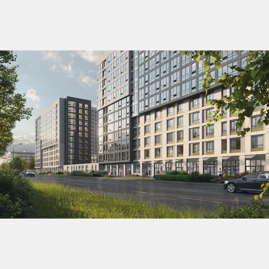 3-к. квартира, 84,5 м², 14/18 эт.