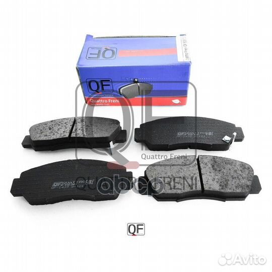 Колодки тормозные дисковые к-т qf83902 quattro