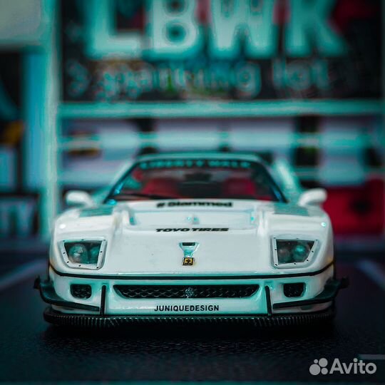 Модель Ferrari F40 lbwk Inno 64