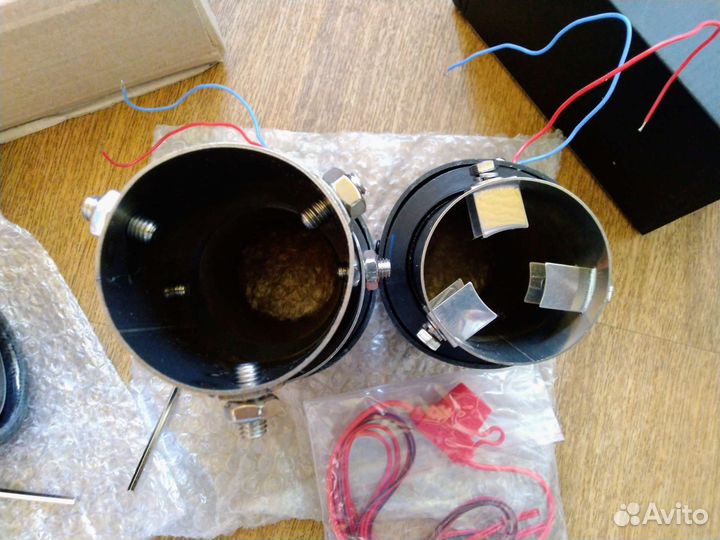 Насадка на выхлопную трубу с подсветкой