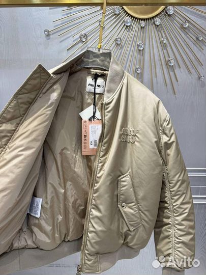 Бомбер miu miu