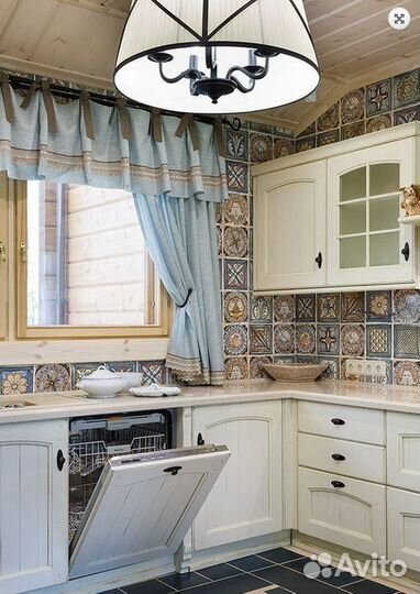 Красивые шторки для кухни