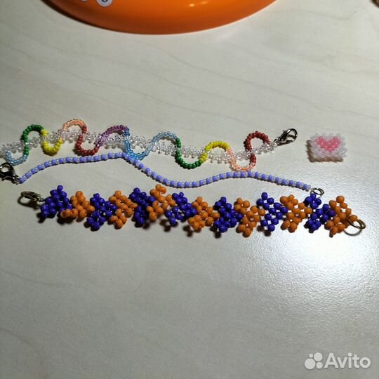 Колечки из бисера на заказ