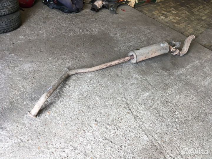 Резонатор реактивный пламегаситель Citroen C4 EP6