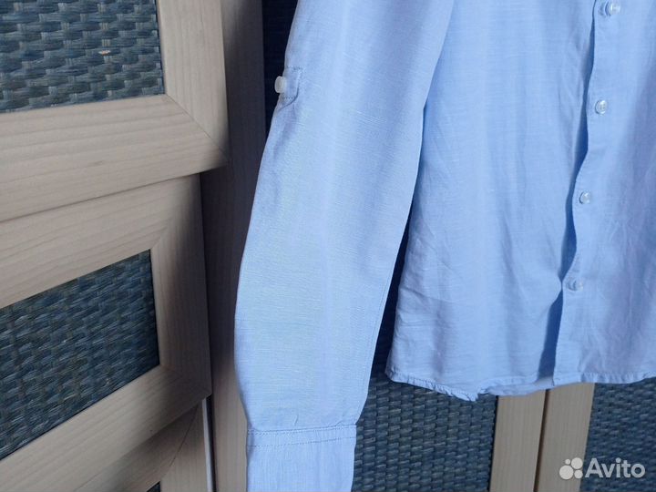Льняная рубашка 146 см