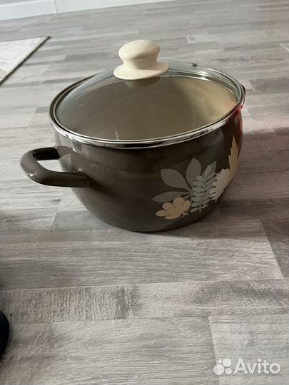 Кастрюля алюминиевая