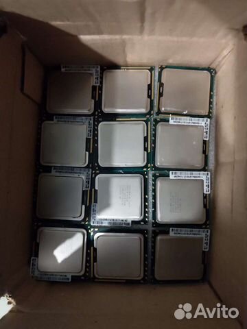 CPU 1366 сокет, 4С/6С, E, X. Количество, опт