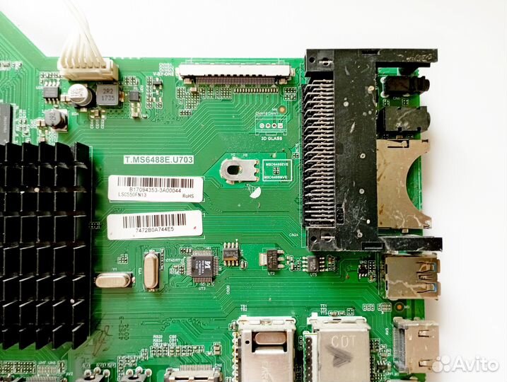 T.MS6488E.U703 Main Sharp LC-55CUF8472ES