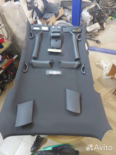 Черный потолок Skoda Octavia A7 универсал