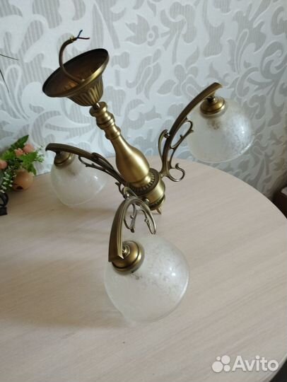 Люстра потолочная бу