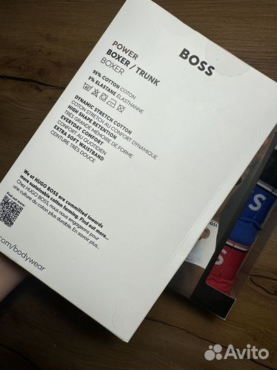 Новые боксеры hugo boss L, 2 XL