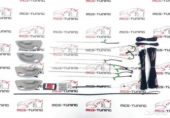Подсветка салона Ambient серая BMW 5 F10 бмв ф10