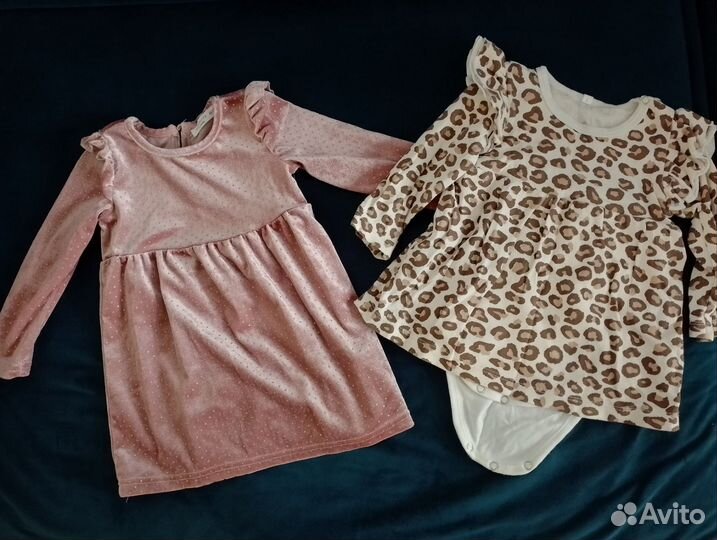 Детские вещи на девочку пакетом 86 92