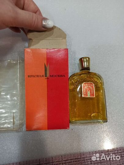 Винтажные духи СССР Красная Москва