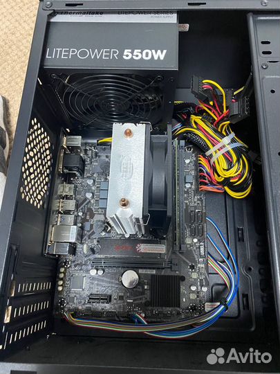 Компьютер - Intel core i3-10100, ssd m2 256gb, RAM