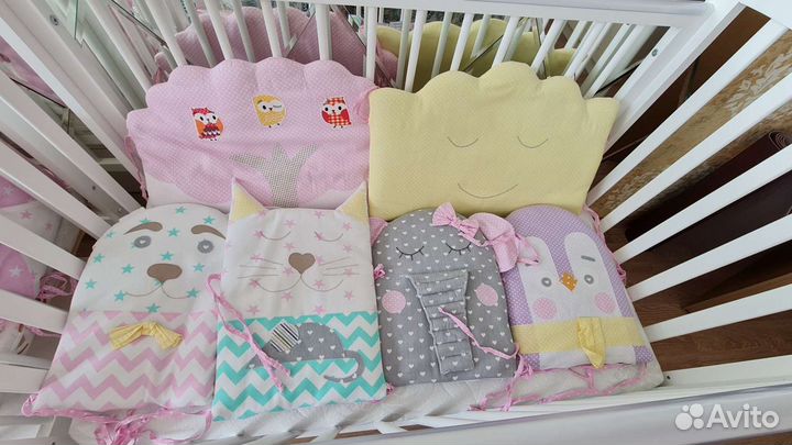 Лапуляндия Бортики в детскую кроватку