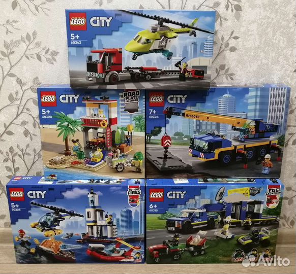 Новые наборы конструктора Lego City, Creator