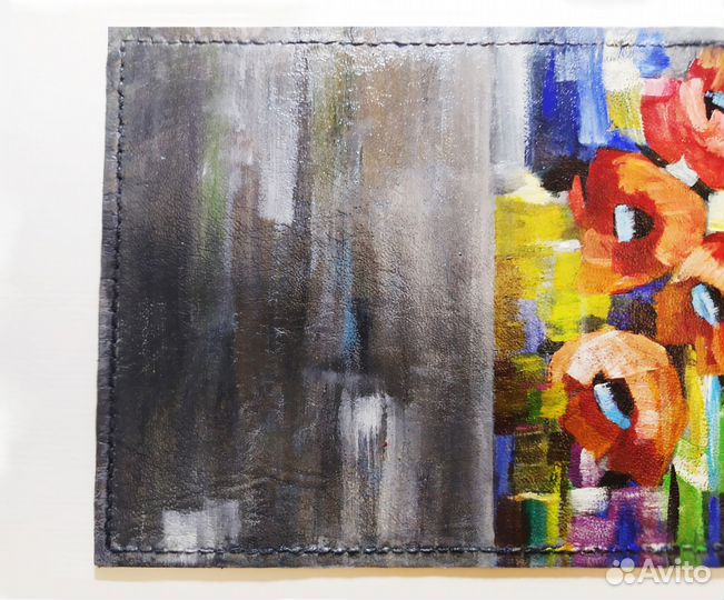 Обложка для паспорта из итальянской кожи