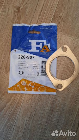 Прокладка выпускного коллектора ford focus