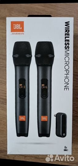 Беспроводные микрофоны JBL новые оригинал