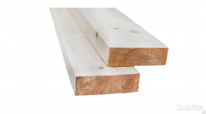 Доска обрезная сухая хвоя 2 сорт