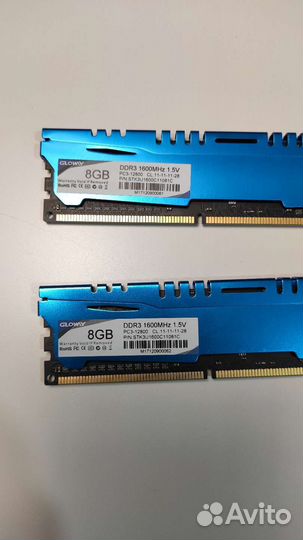 Озу 16 gb, 2x8