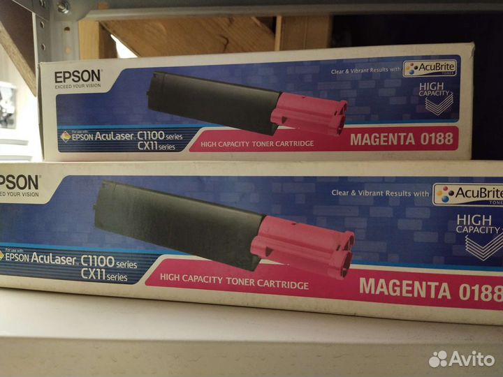 Картридж для Epson C 1100/CX, 0188, 0187, 0189