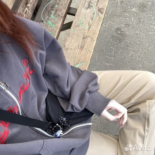 Зип худи scr merch
