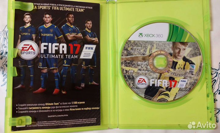 FIFA 17 для xbox 360 лицензионная