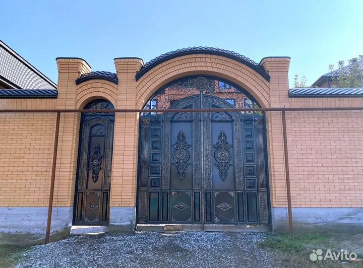 Кованые ворота