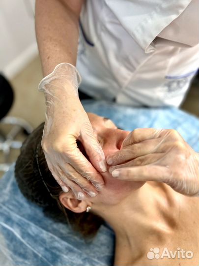 Массаж лица/ косметолог