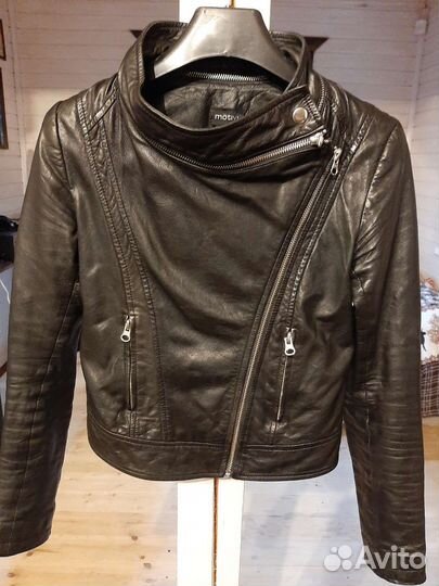 Куртка натуральная кожа motivi