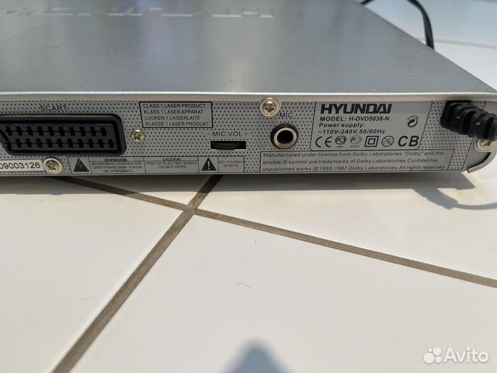 DVD плеер Hyundai