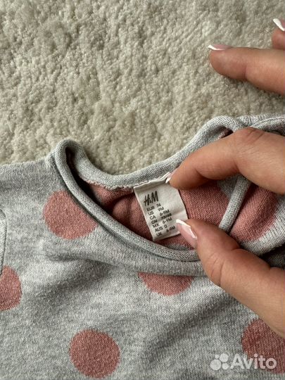 Пакет вещей на девочку 68 74 hm mothecare zara
