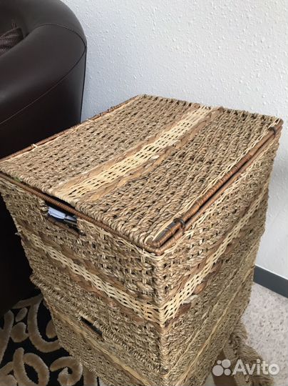 Коробка плетеная корзина