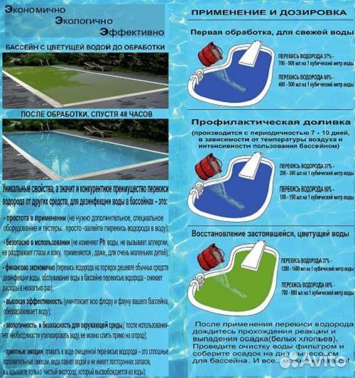 Перекись для бассейна