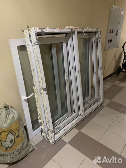 Окна пластиковые бу