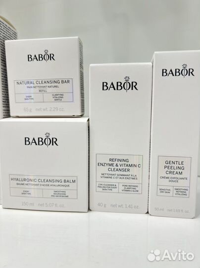 Babor очищение для лица-пенка, мусс, тоник, пудра