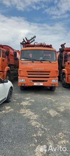 Камаз 65115 6x4 Мусоровоз