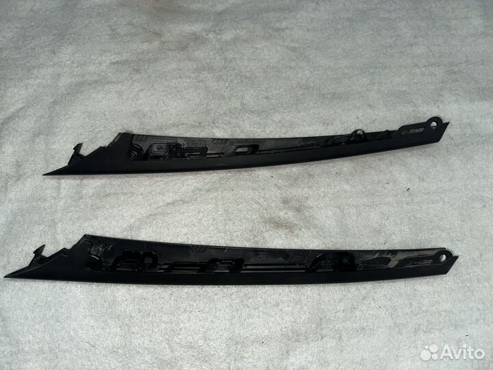 Накладка на бампер Porsche Cayenne