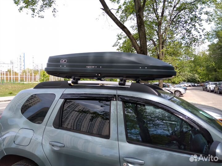 Автобокс ED Магнум 330 л на Renault Logan